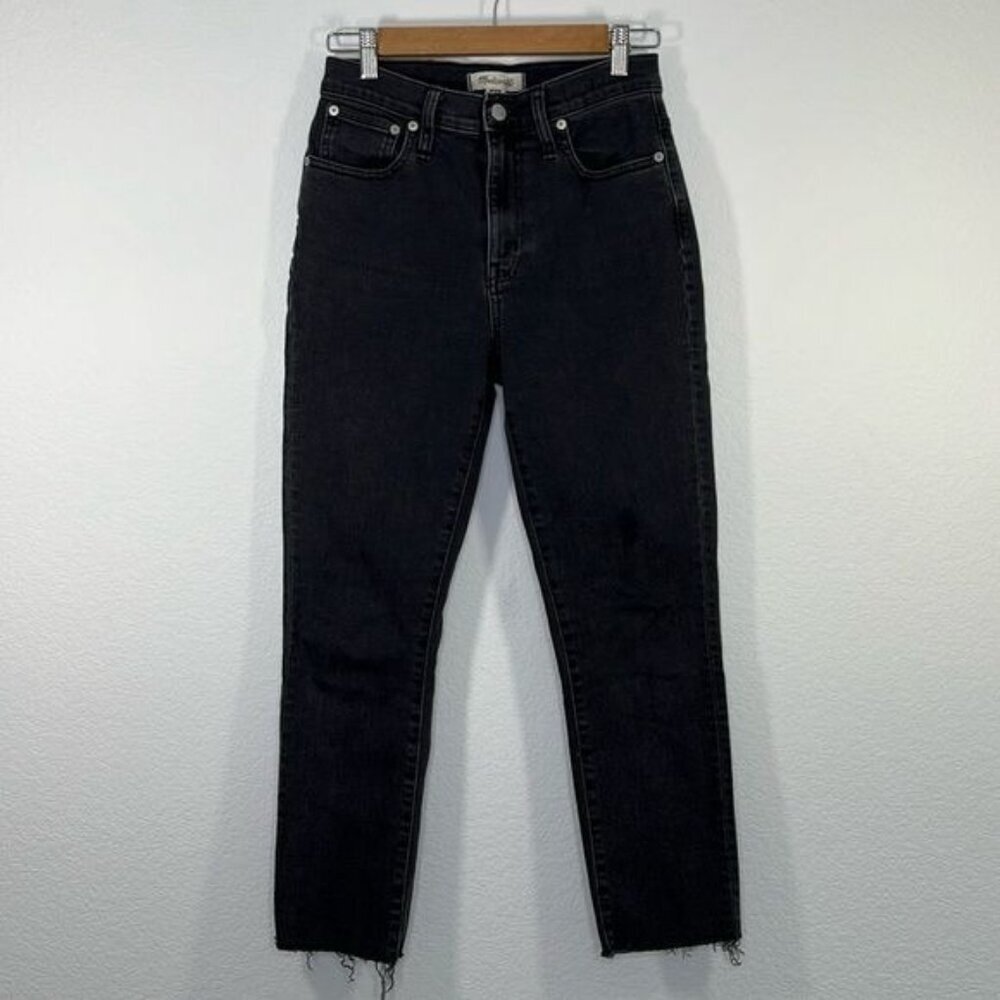 Madewell The High-Rise Slim Boyjean in Lunar Wash size 24 - Picture 2 of 8
